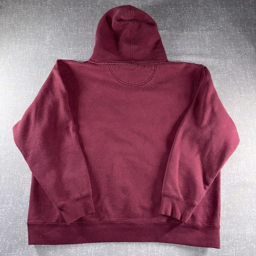 Mississippi State Bulldogs Hoodie Mens Large Red NCAA Basketball Team Edition